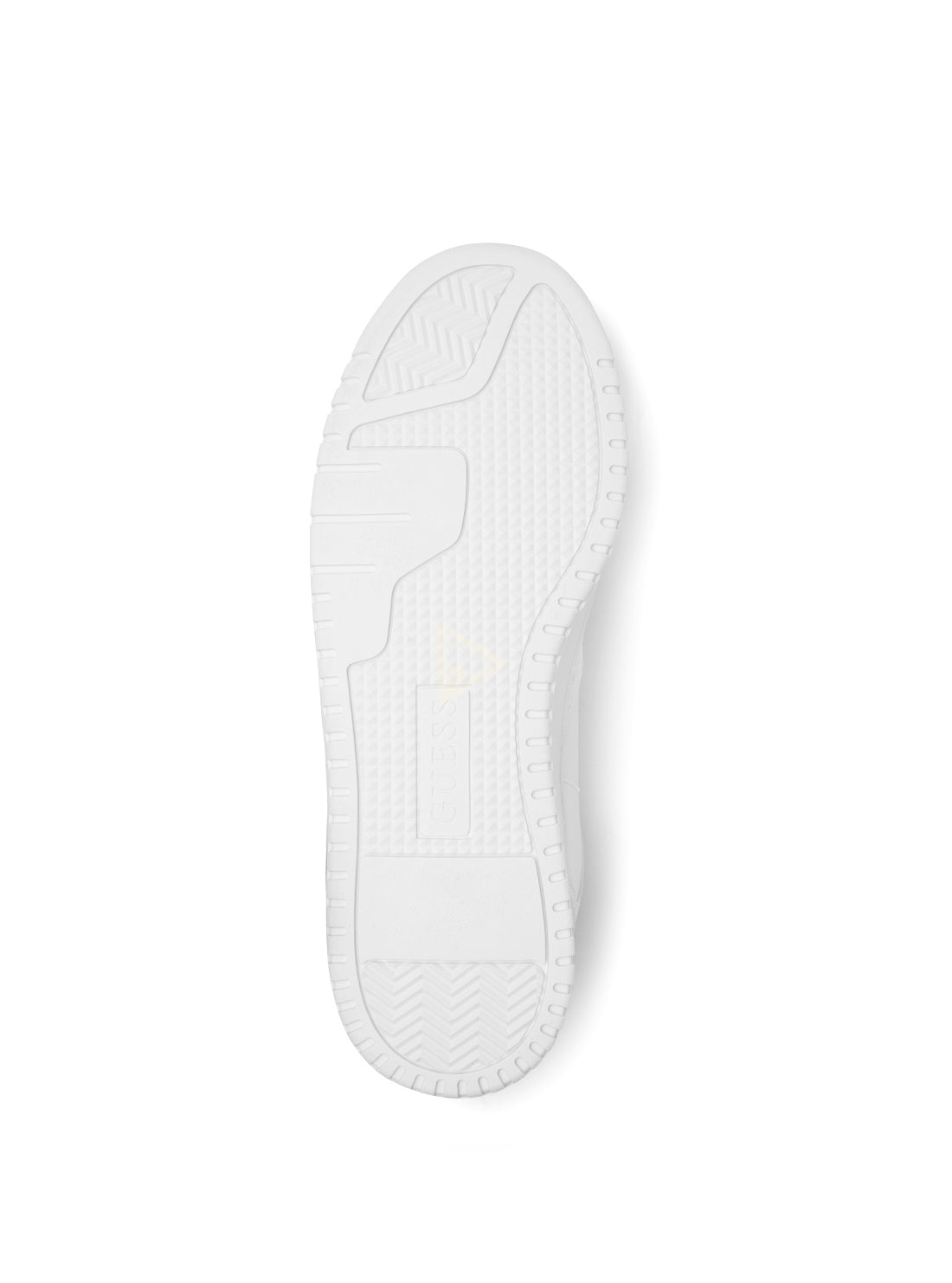 GUESS White Aveni Low-Top Sneakers sole view