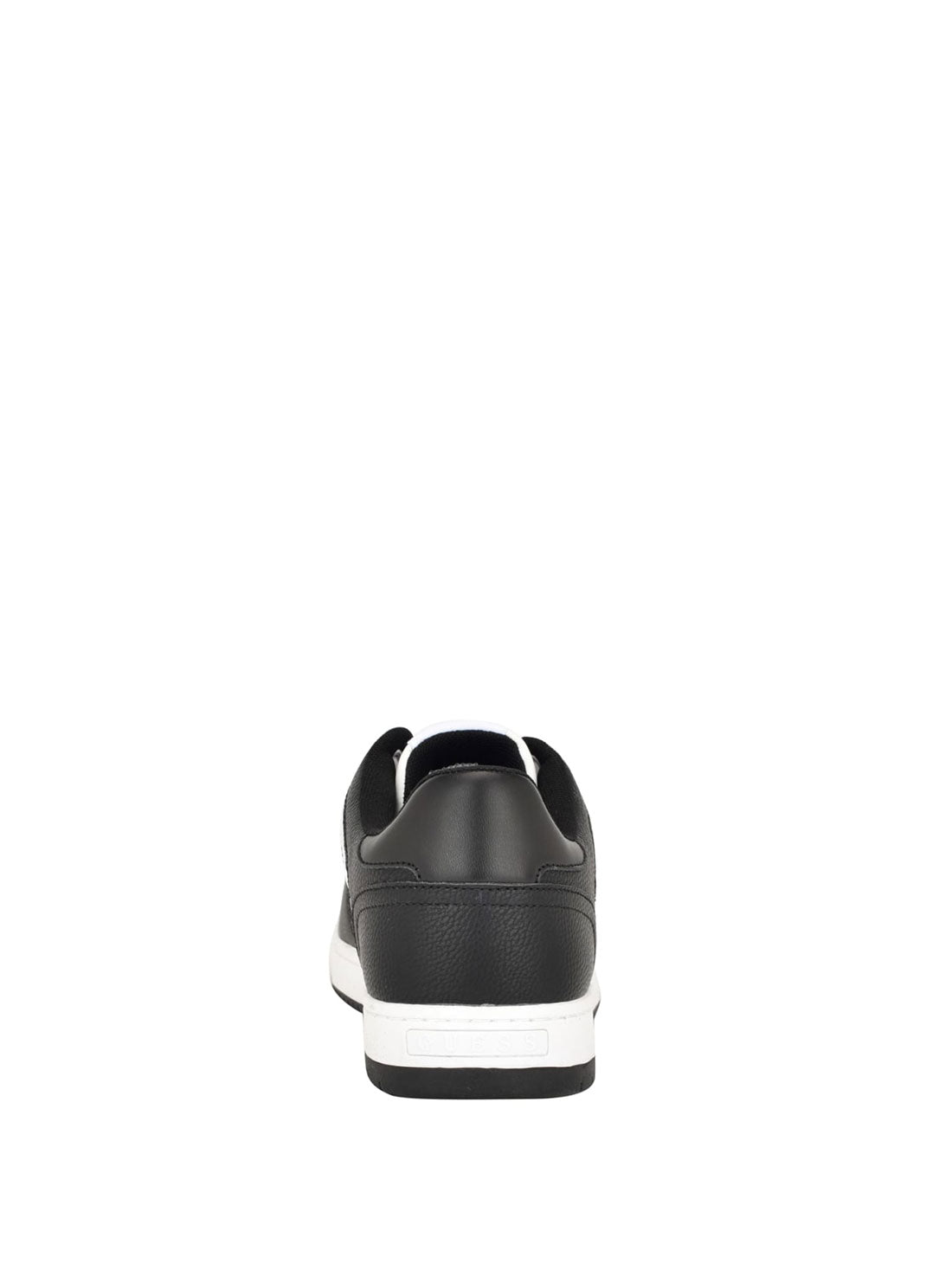 GUESS White Black Tarky Low-Top Sneakers back view