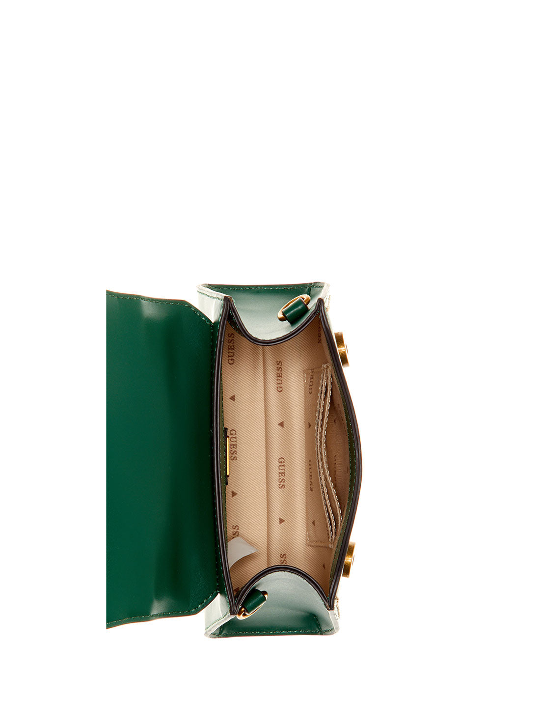 GUESS Women's Forest Stephi Mini Crossbody Bag VB787577 Inside View