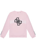 GUESS Pink Long Sleeve Jumper (7-16) front view