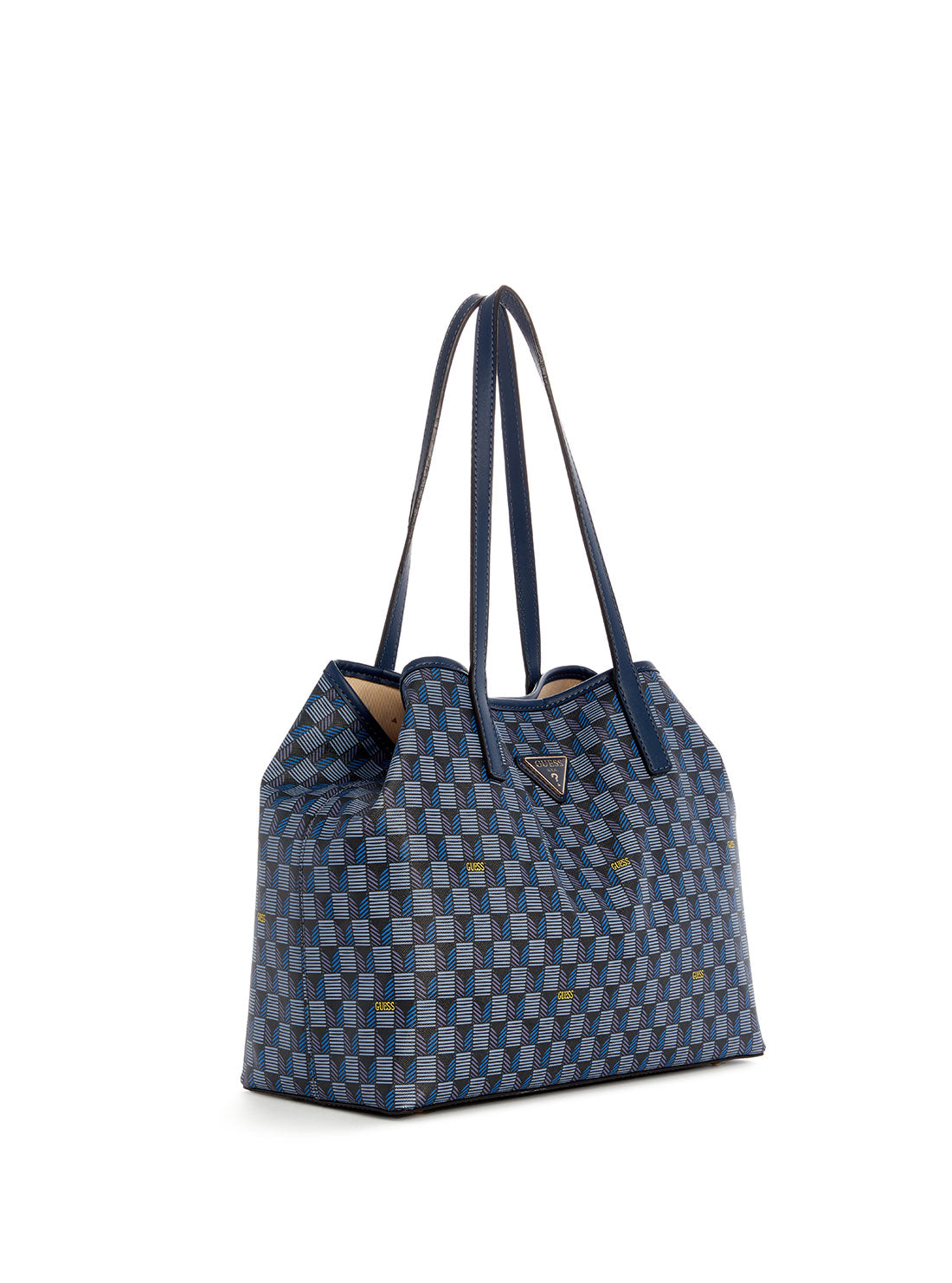 GUESS Blue Logo Vikky 2 in 1 Tote Bag side view