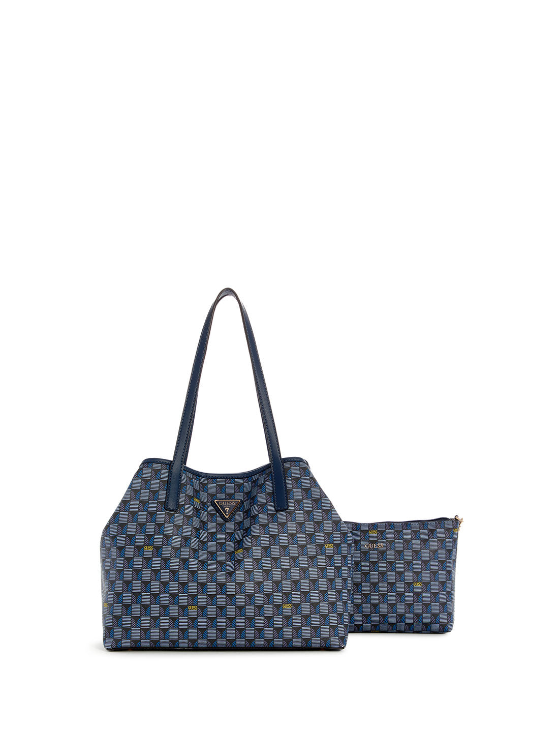 GUESS Blue Logo Vikky 2 in 1 Tote Bag pouch view