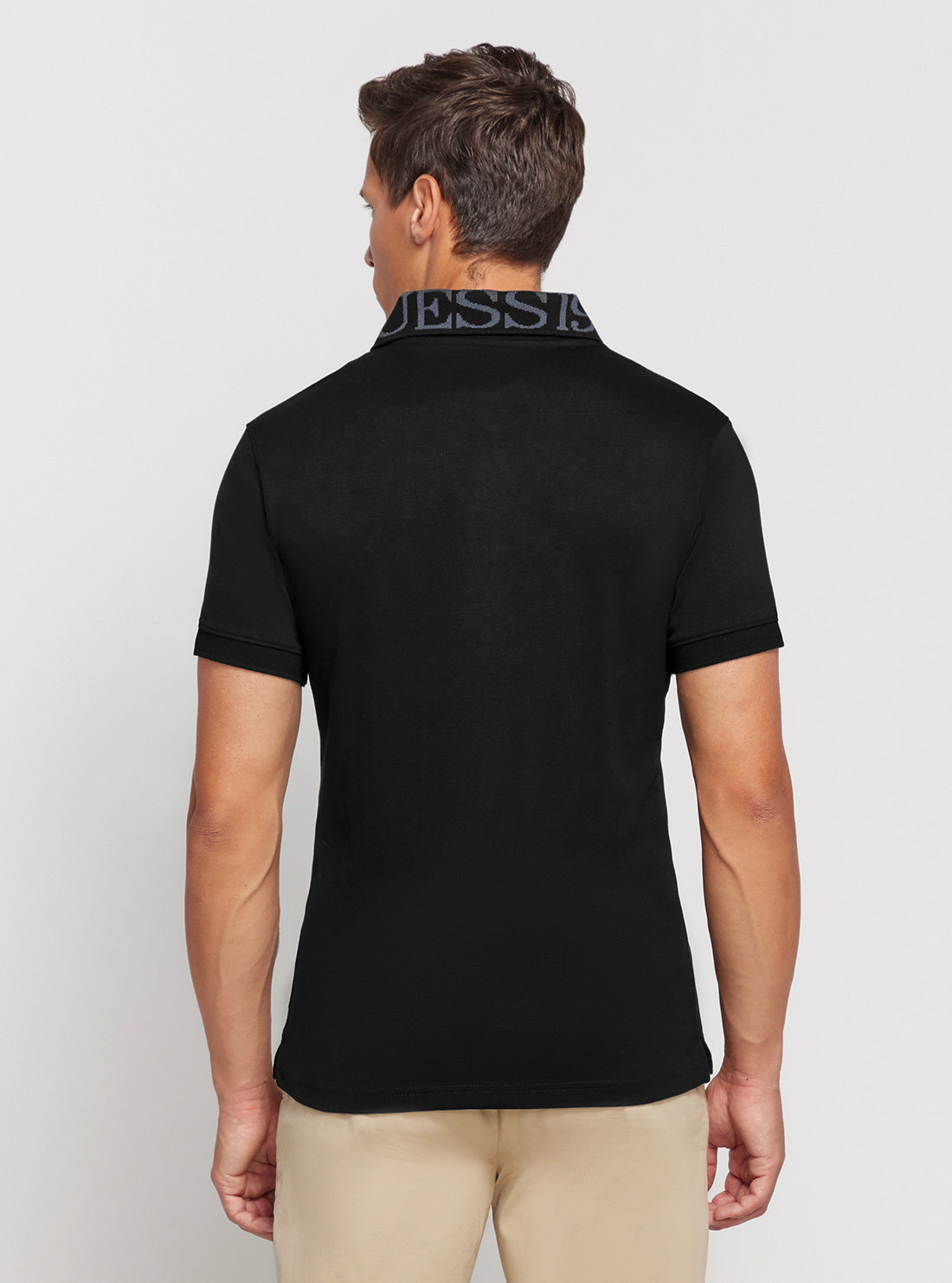 Eco Black Nolan Polo T-Shirt