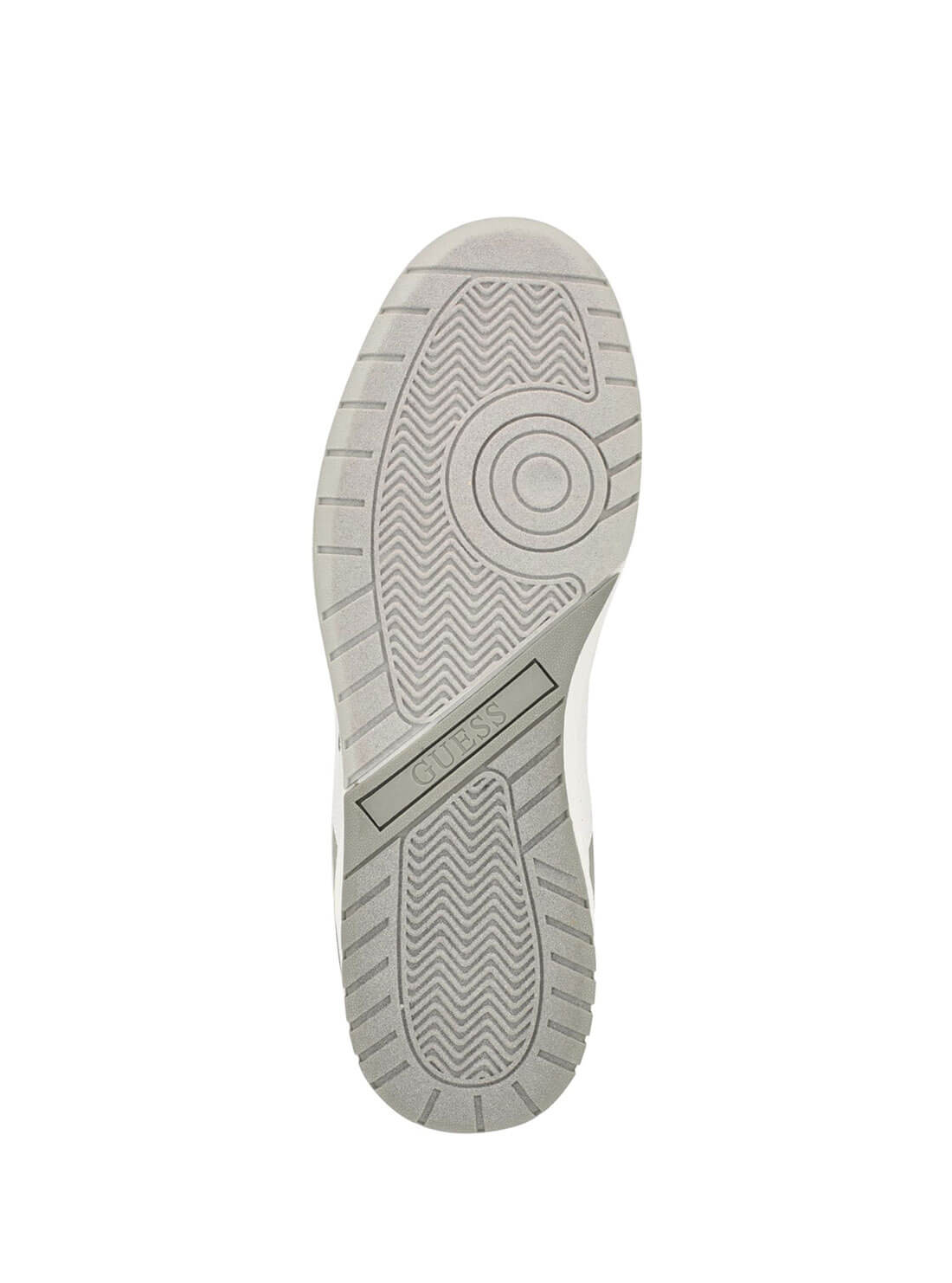 Light Grey Logo Narsi Sneakers | GUESS Men's Sneakers | bottom view