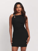 GUESS Black Febe Dress front view