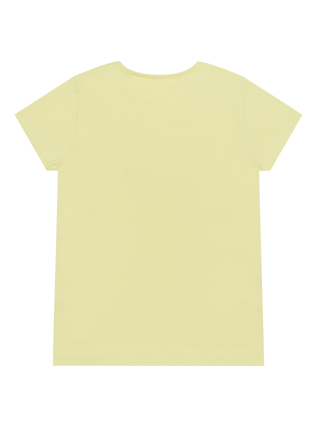 GUESS Little Girl Lime Heart Logo T-Shirt (2-7) K2GI14K6YW1 Back View