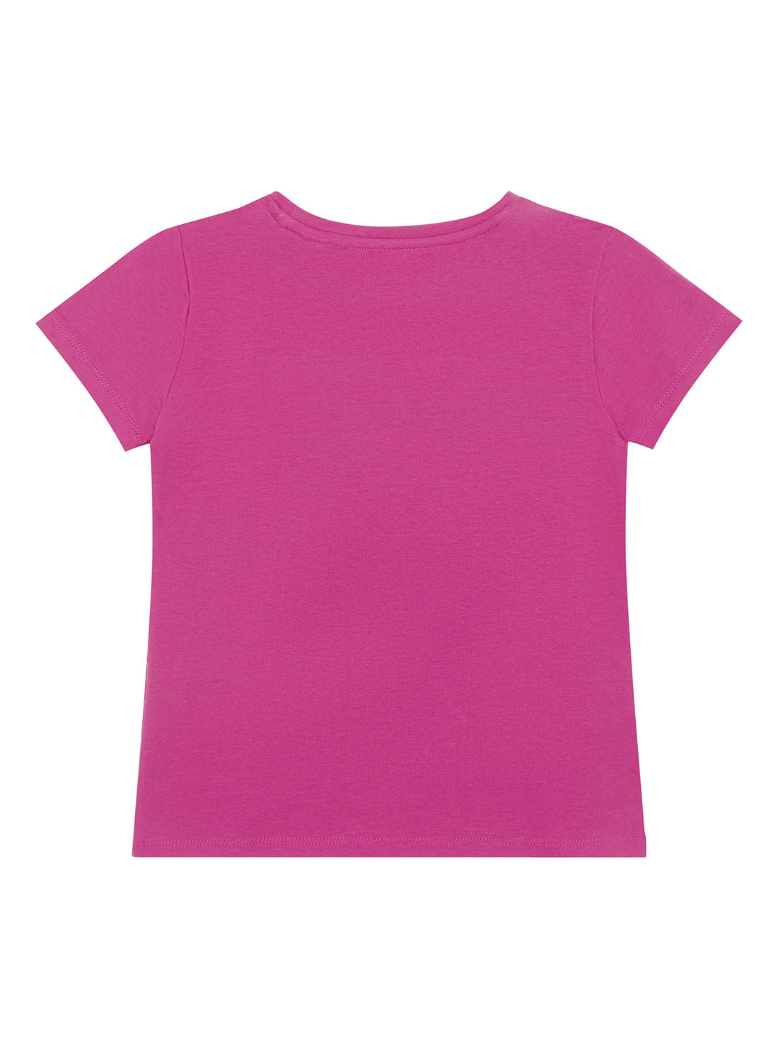 GUESS Little Girl Purple Dragonfruit Logo T-Shirt (2-7) K2GI21K6YW1 Back View