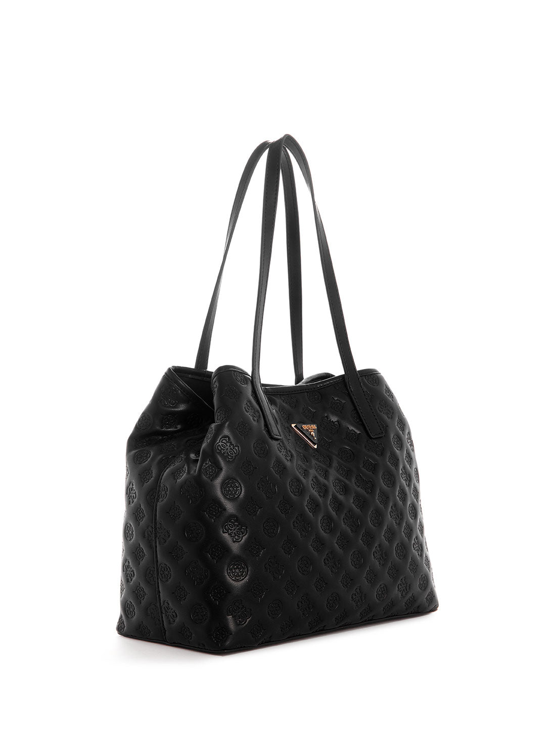 GUESS Women's Black La Femme Vikky Tote Bag LF699523 Front Side View