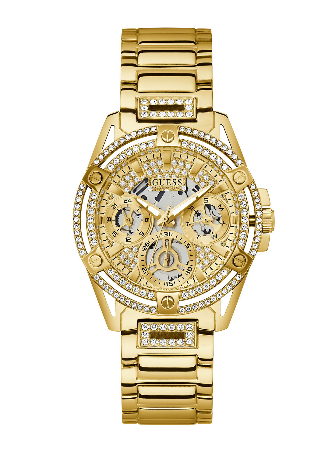 Gold Crystal Queen Watch