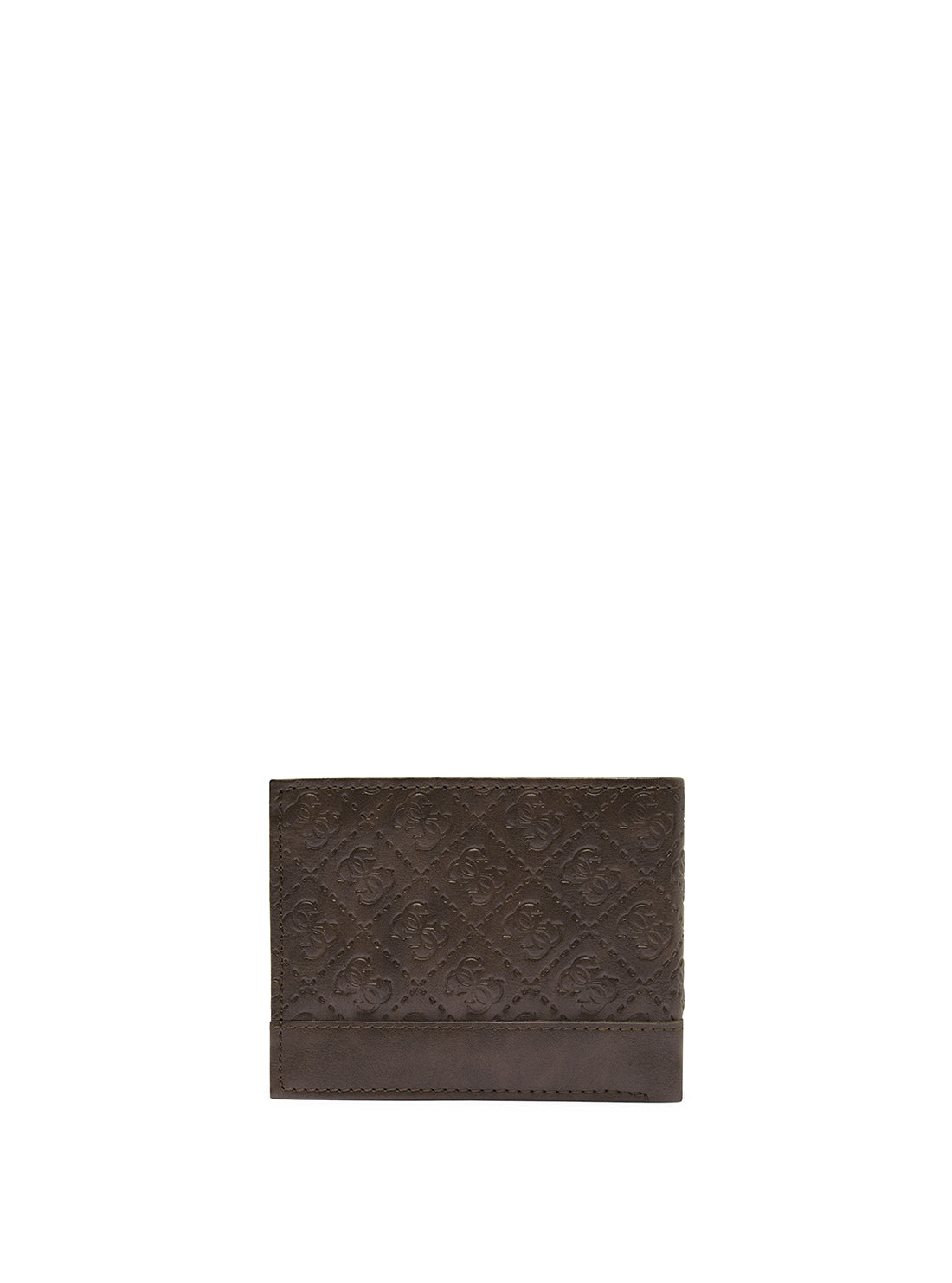 GUESS Brown Duane Slimfold Wallet back view