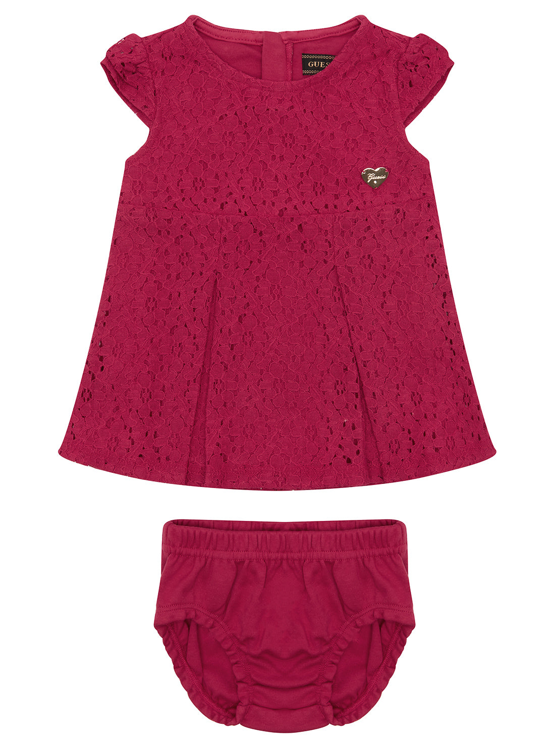 Red Dress and Panty Set (0-18M)