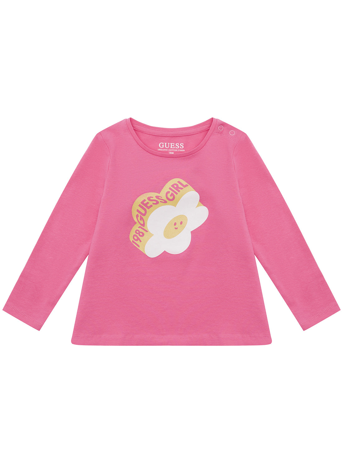 Pink Long Sleeve Top (0-12M)