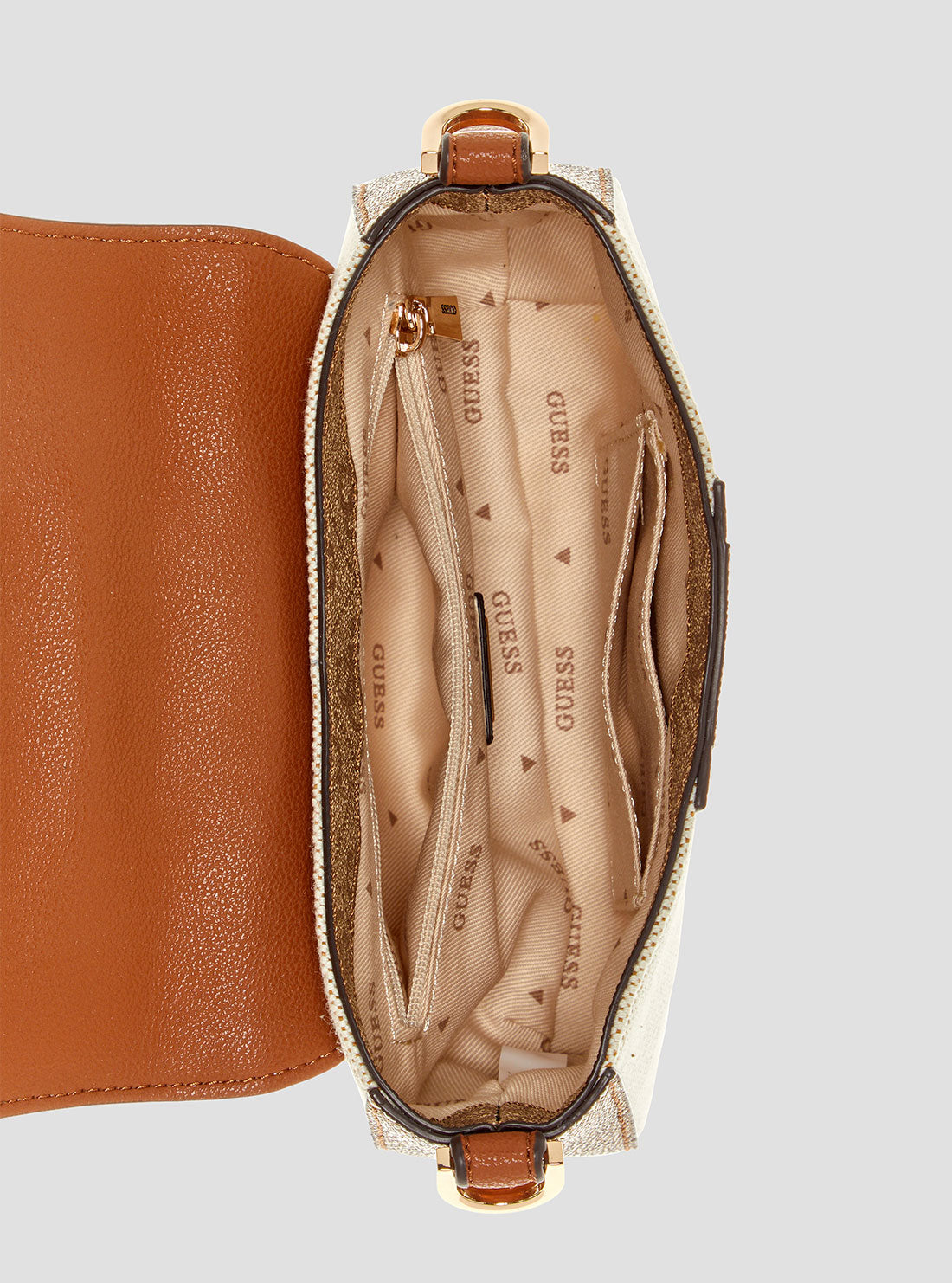 Brown Logo Kerima Bamboo Mini Bag