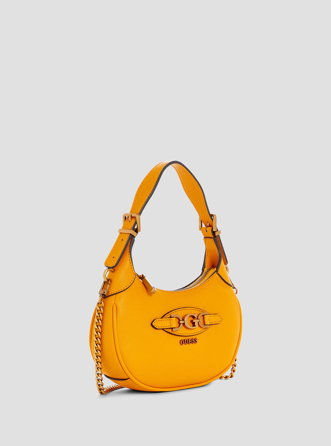 Orange Malva Mini Hobo Bag