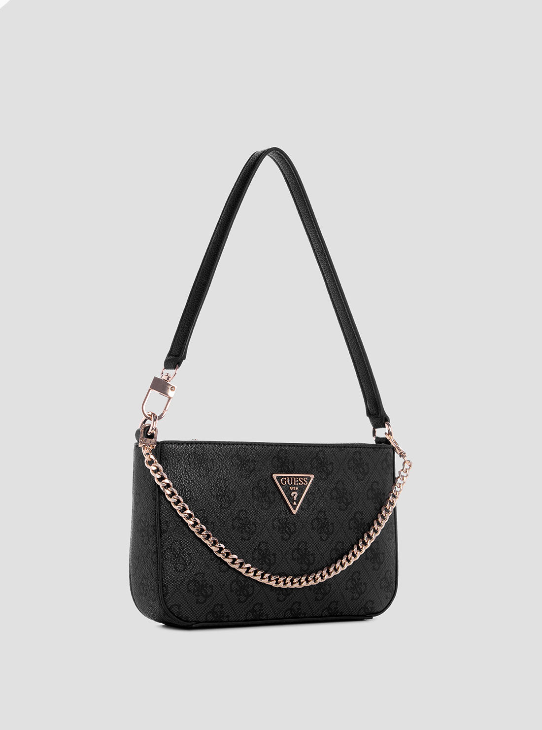 Black Logo Noelle Mini Shoulder Bag