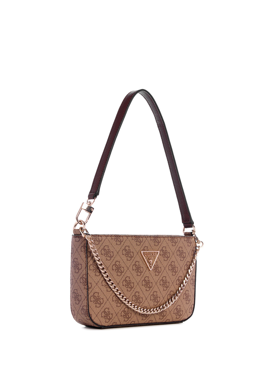 Brown Logo Noelle Mini Shoulder Bag