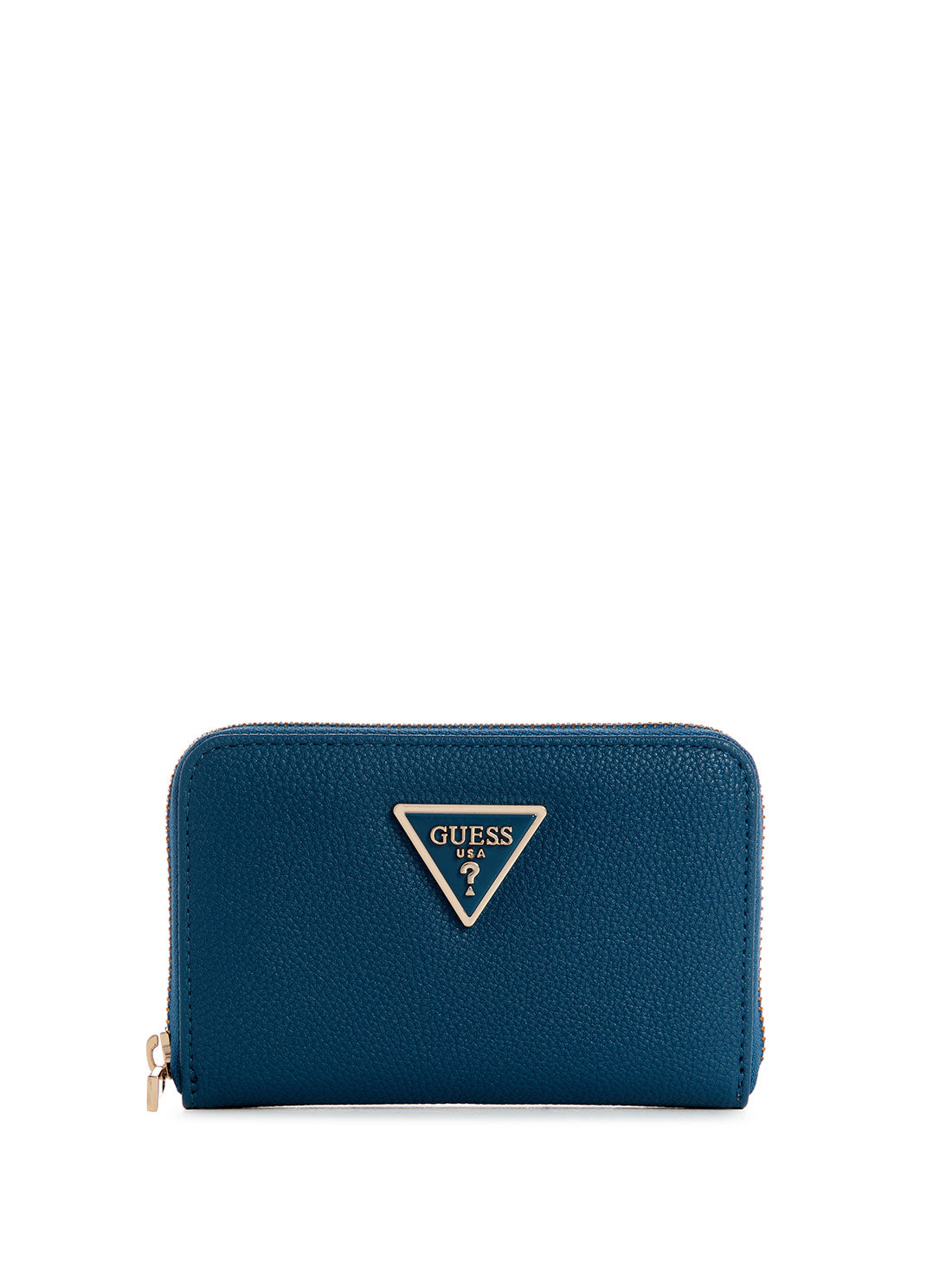 GUESS Blue Meridian Medium Wallet front view