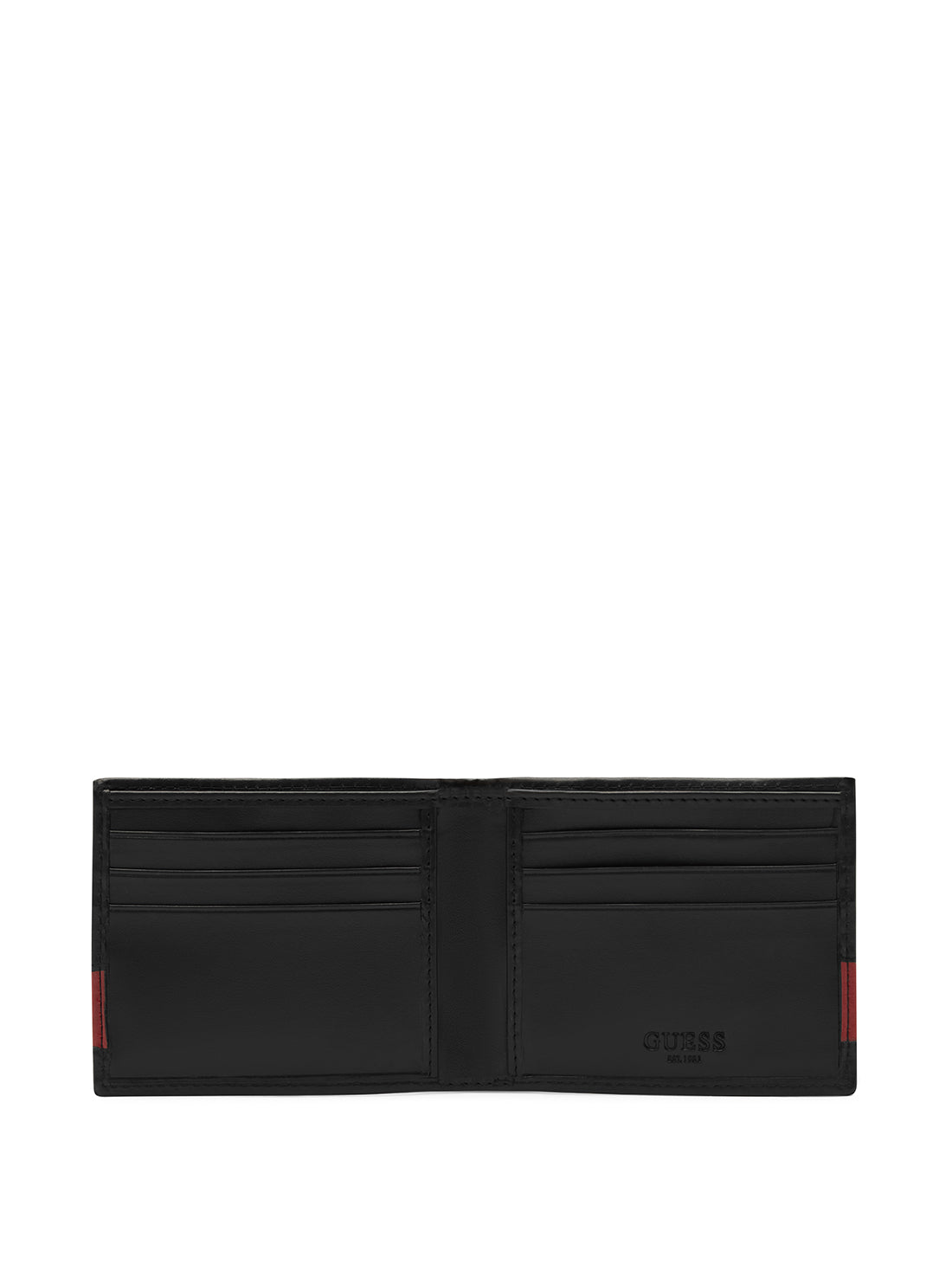 Black Red Cato Billfold Wallet