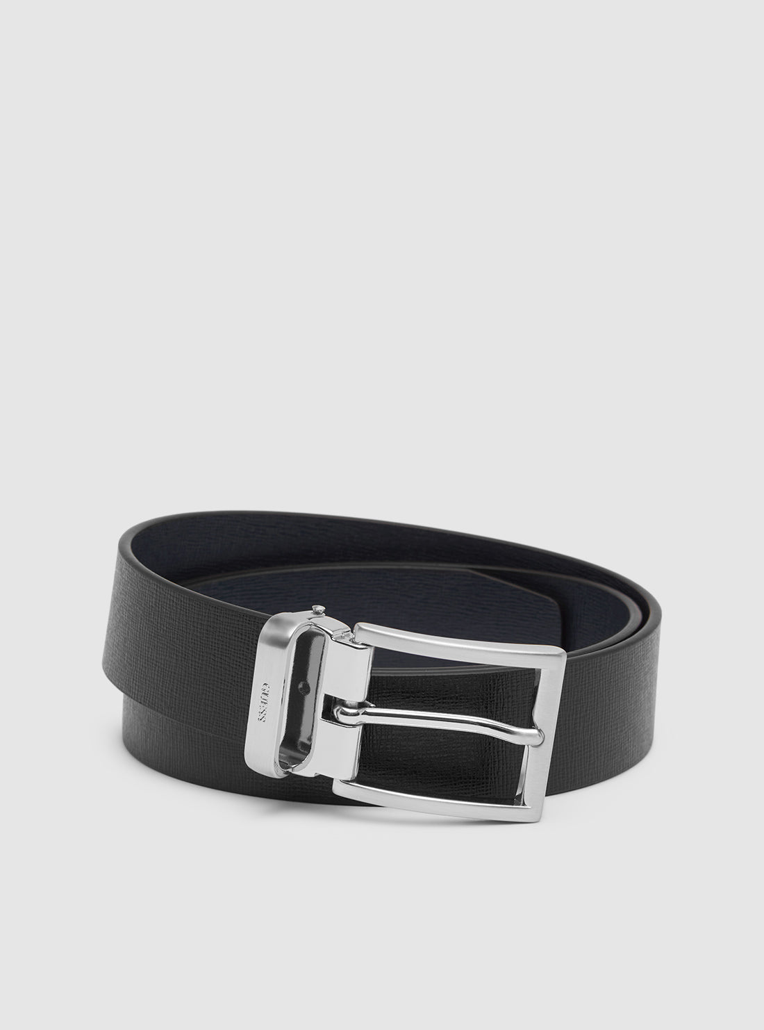 Black Certosa Saffiano Belt