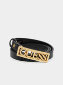 GUESS Black Mildred Adjustable Belt close up