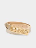 GUESS Gold Mildred Adjustable Belt