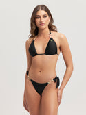 Black Triangle Bikini Top