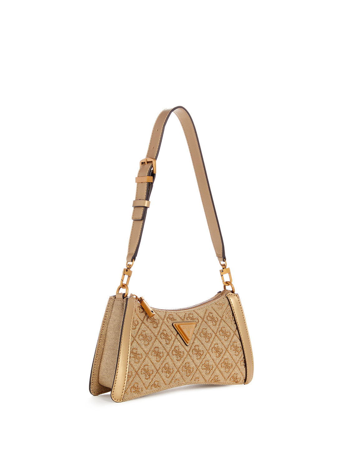 Gold Logo Dili Shoulder Bag