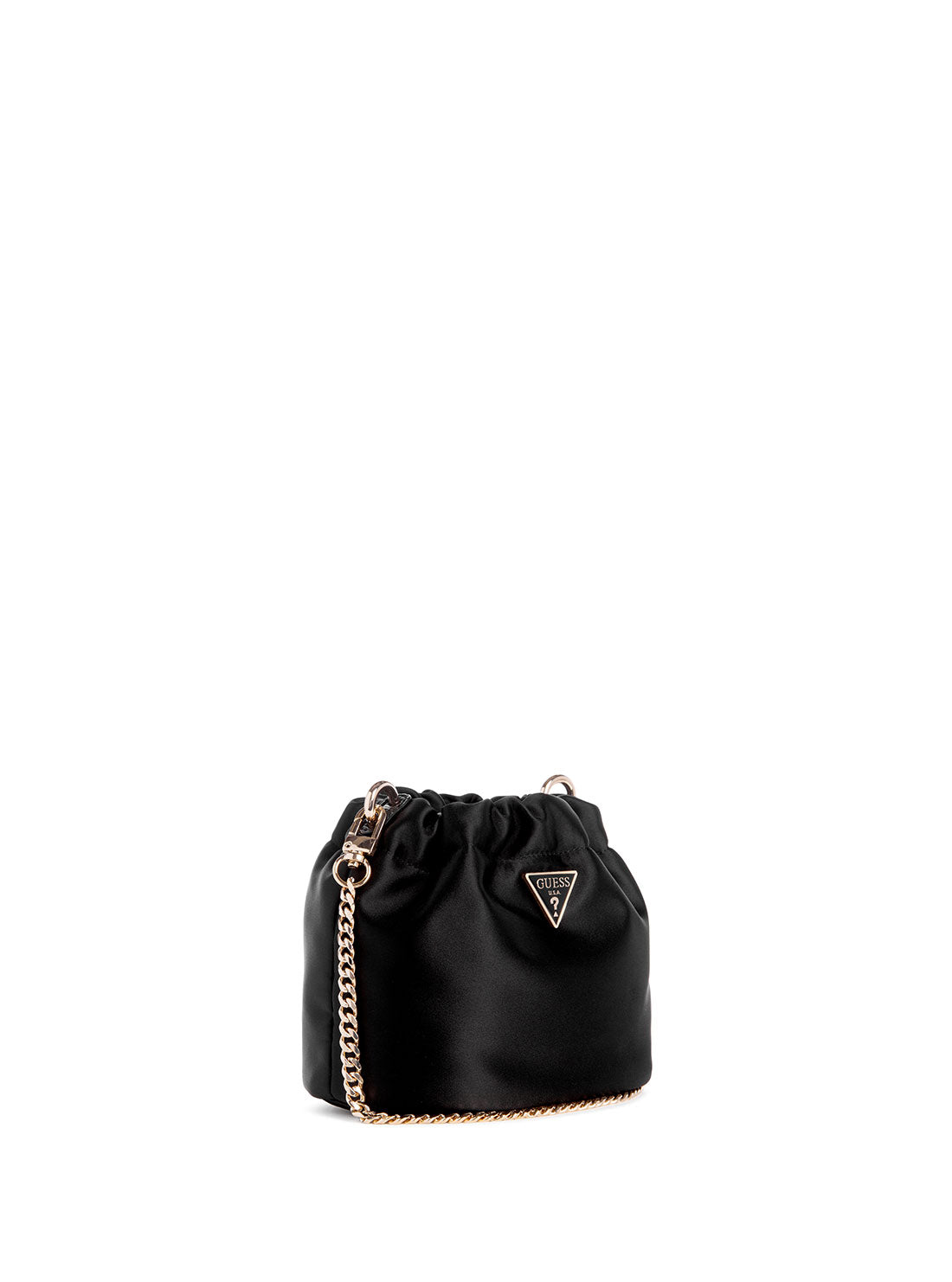 Black Velina Pouch Mini Crossbody Bag