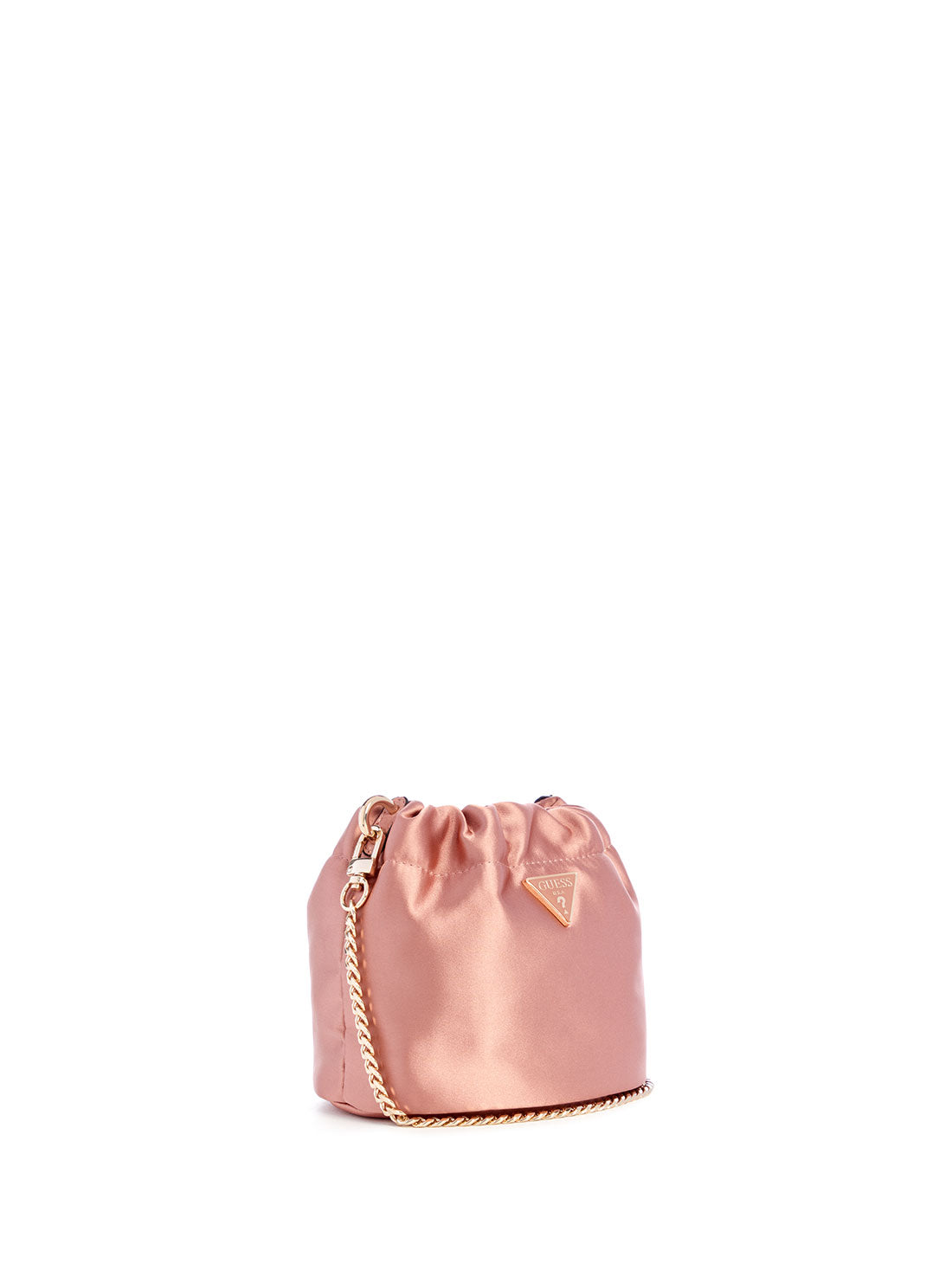 Rose Gold Velina Pouch Mini Crossbody Bag