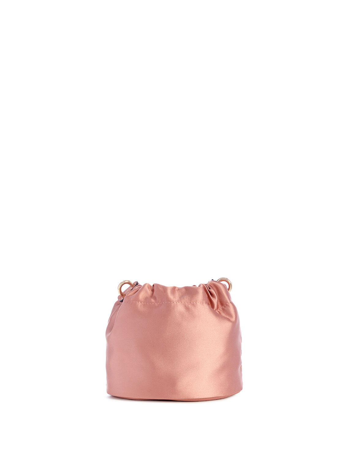 Rose Gold Velina Pouch Mini Crossbody Bag