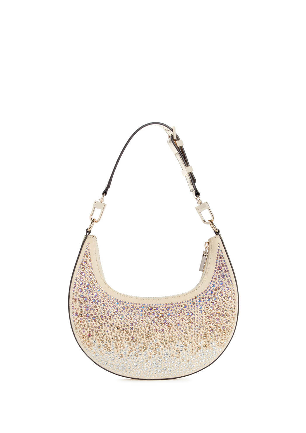 Women's Gold Lua Hobo Mini Tote Bag back view