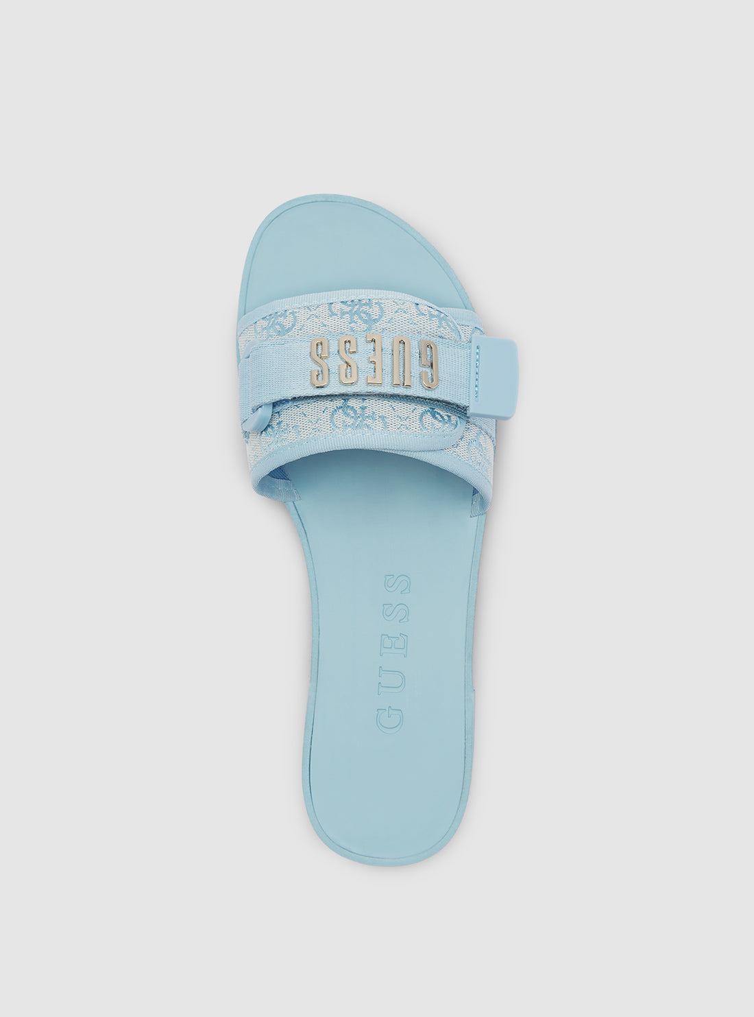 Blue Elyze Slide Sandals