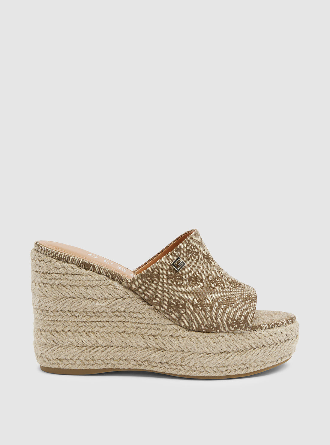 Brown Evba Platform Wedge Sandal