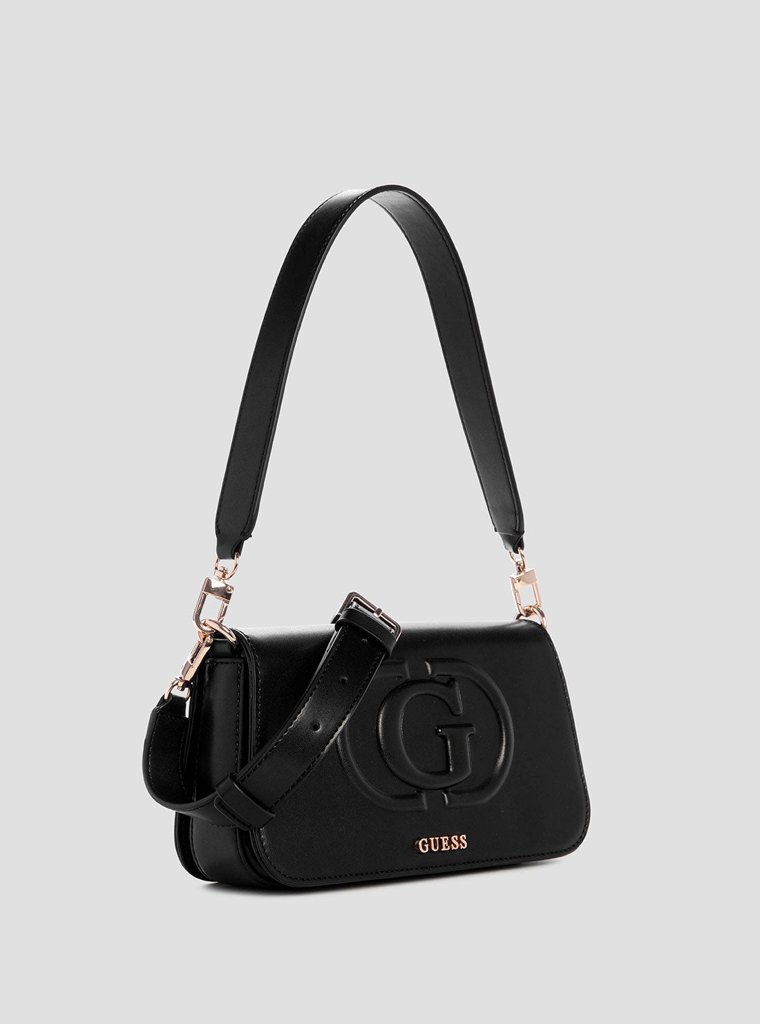 Eco Black Mietta Shoulder Bag