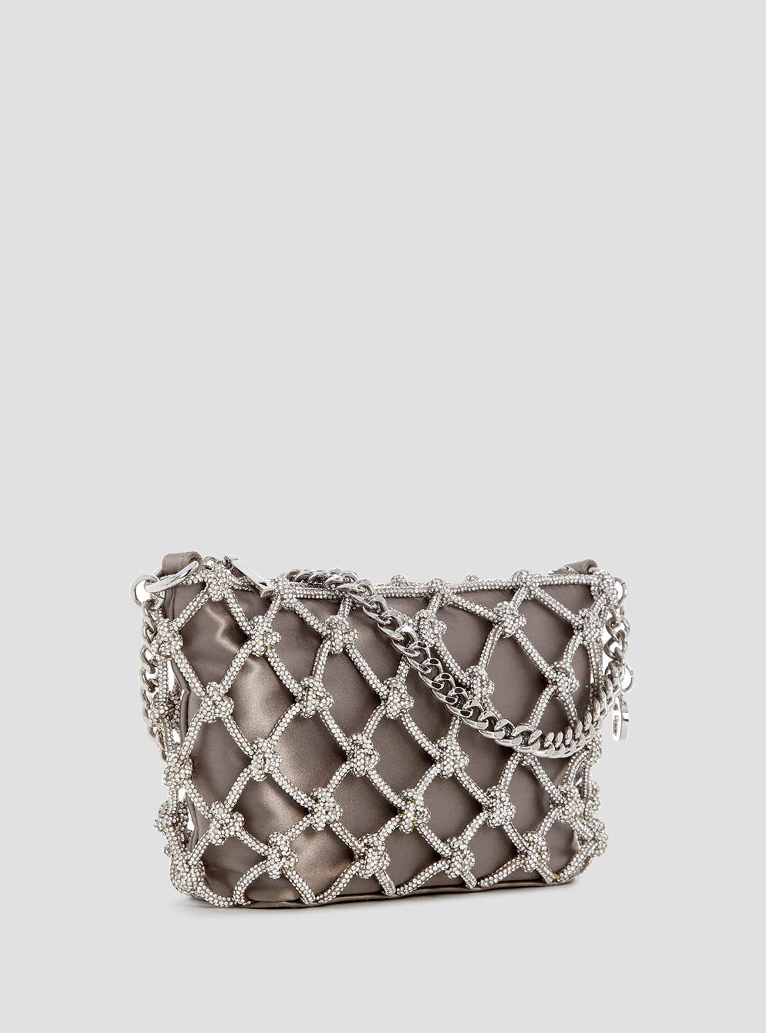 Silver Zalina Shoulder Bag