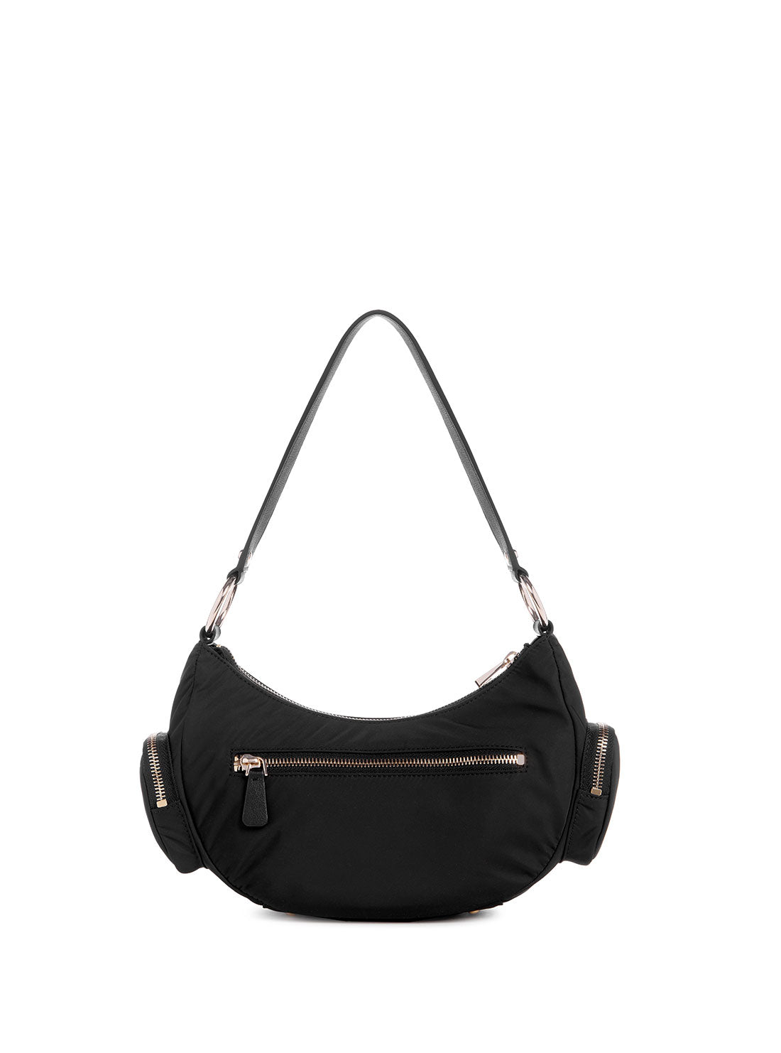 GUESS Eco Black Gemma Shoulder Bag  back view