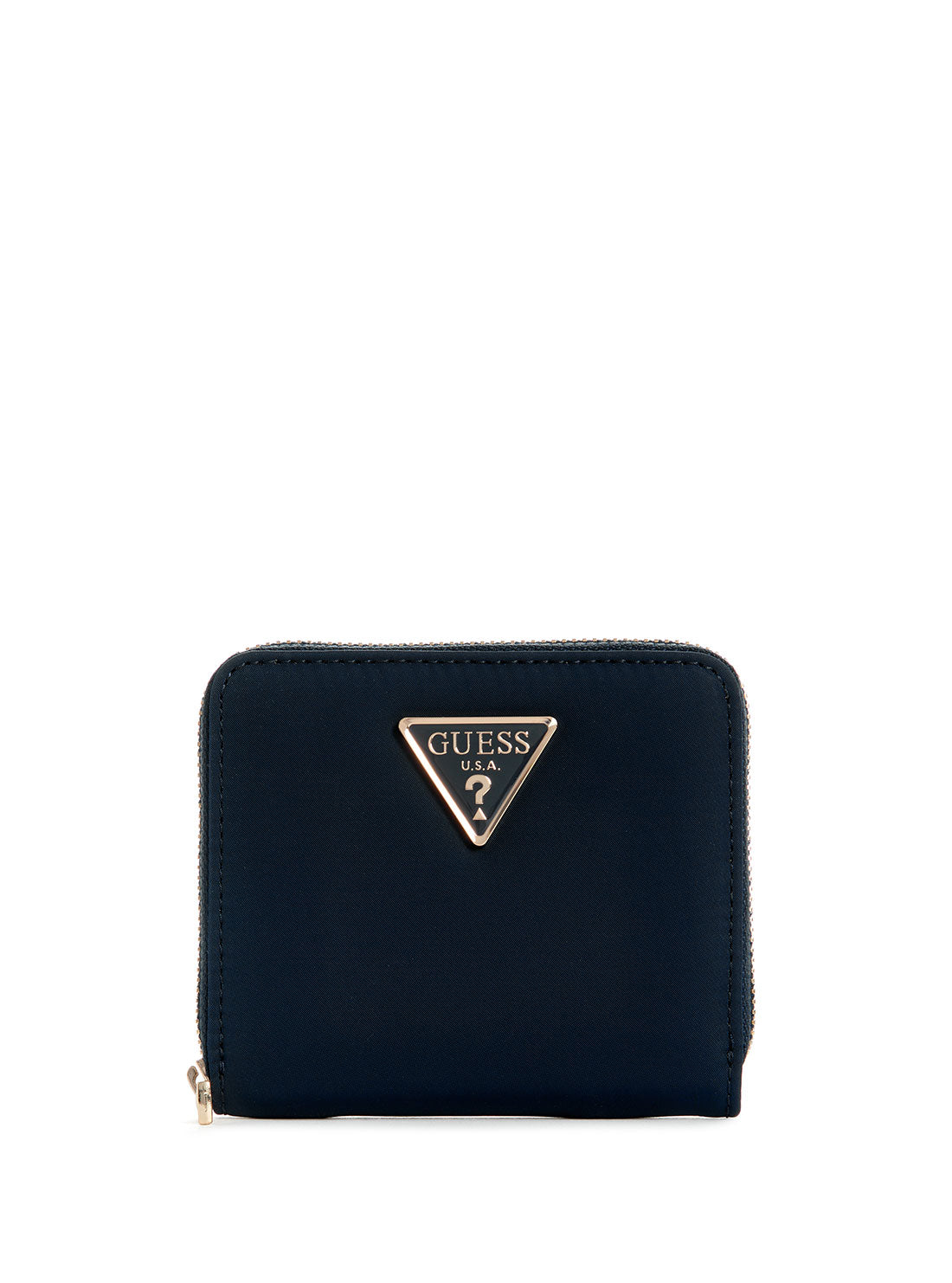 GUESS Eco Navy Gemma Small Wallet front view