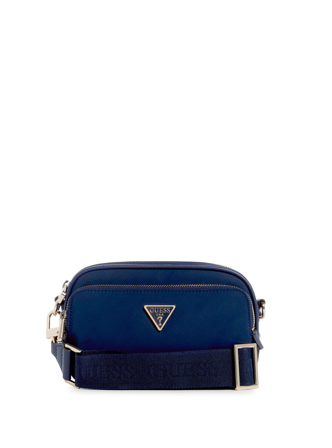 GUESS Eco Navy Gemma Crossbody Bag front view
