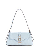 Sky Blue Logo Adi Shoulder Bag | GUESS Women's Handbags | front view