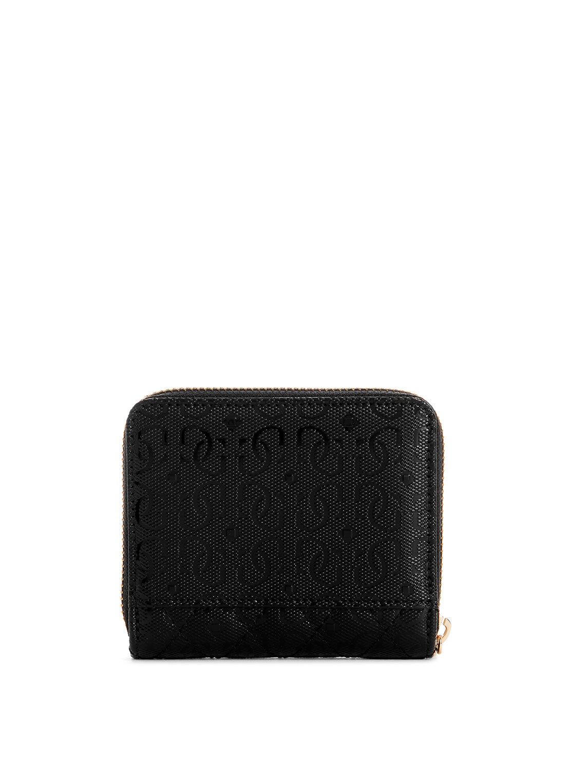 GUESS Black Logo Yarmilla Small Zip Wallet back view