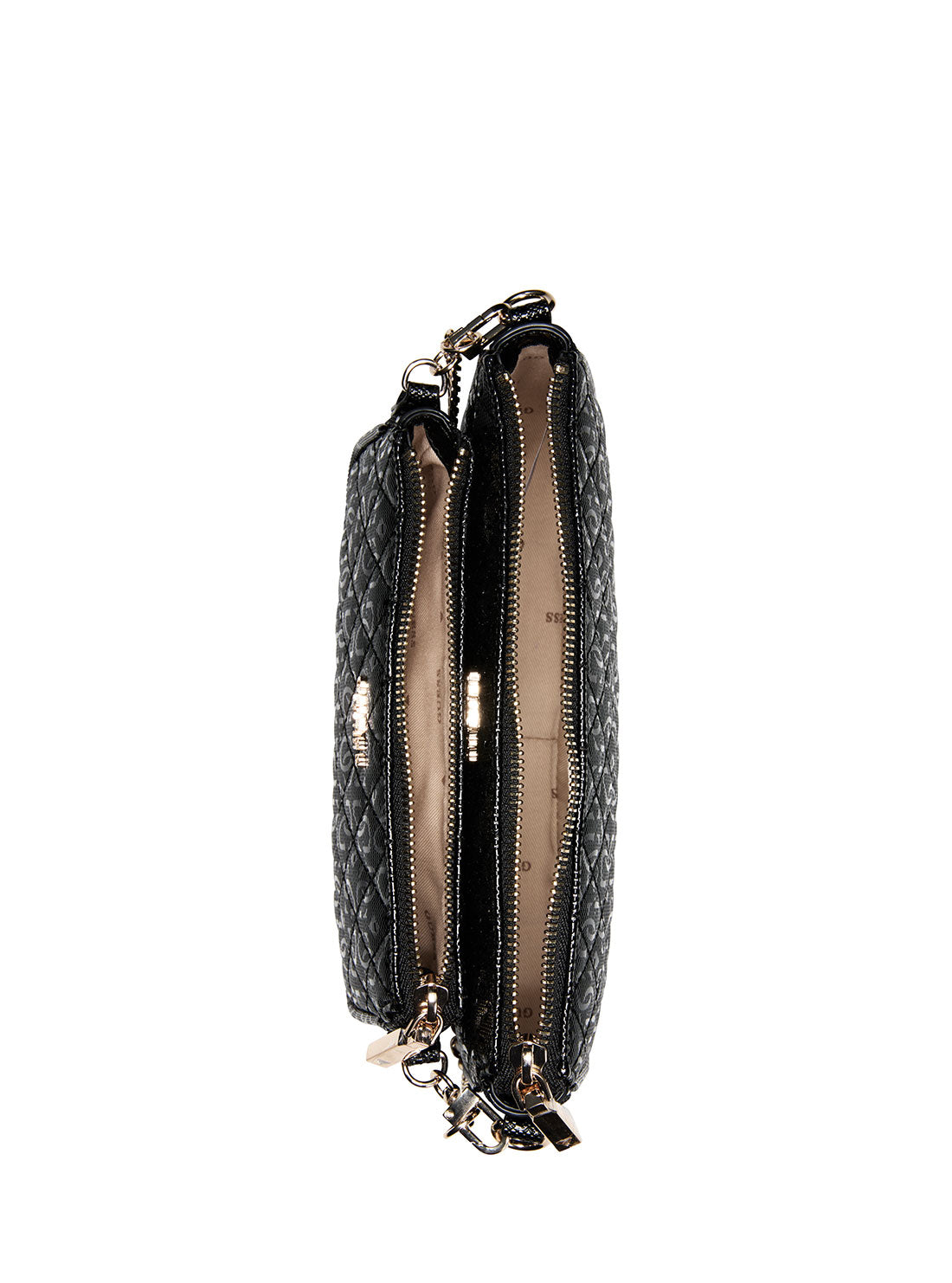 Black Yarmilla Pouch Crossbody Bag top view