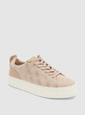 Light Pink Giaa Logo Low-Top Sneakers