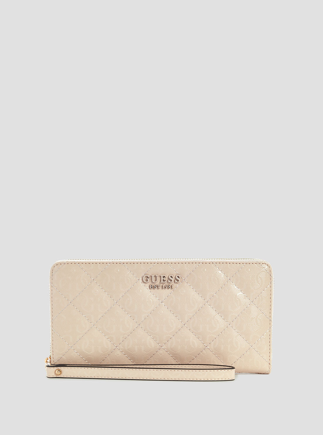 Beige Laurel Organiser Large Wallet