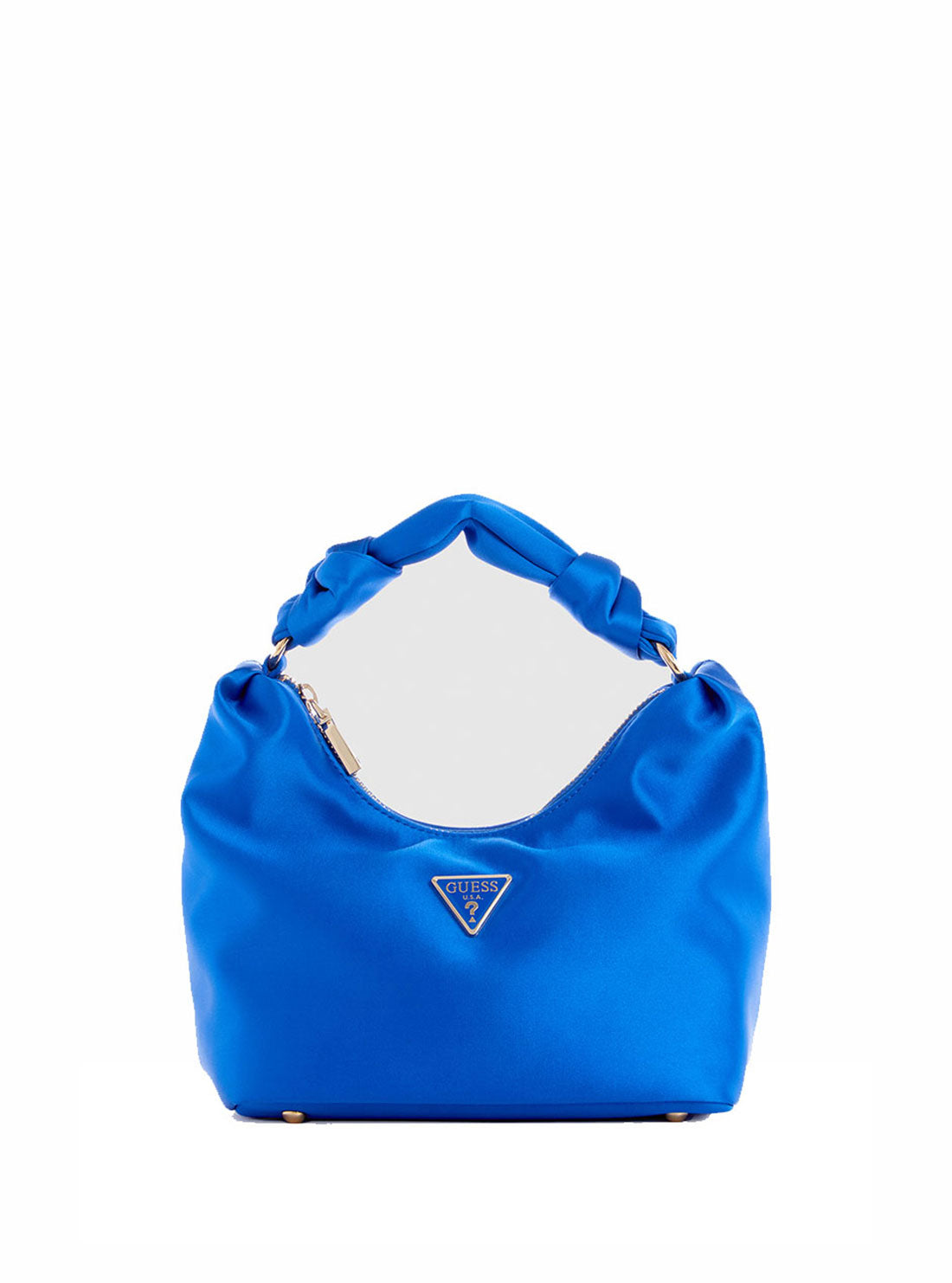 GUESS Women's Blue Velina Hobo Bag EG876502 Front View
