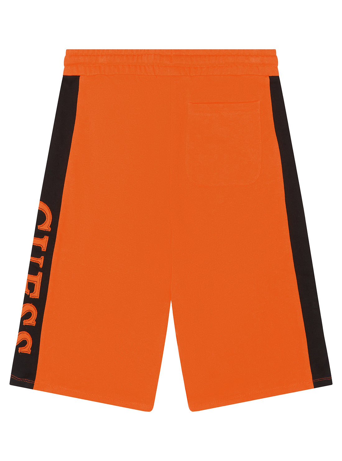 GUESS Big Boy Eco Orange Logo Active Shorts (7-16) L3RD01KA6R3 Back View