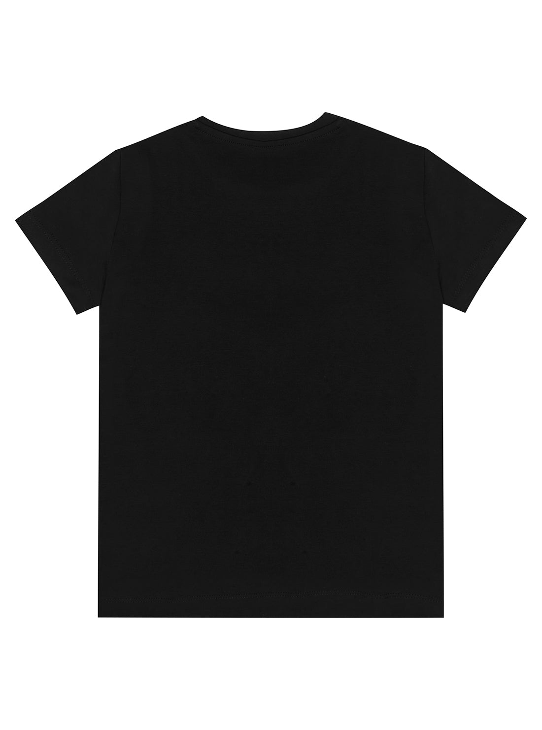 GUESS Little Girl Eco Black Guess Love T-Shirt (2-7) K3RI02K6YW1 Back View