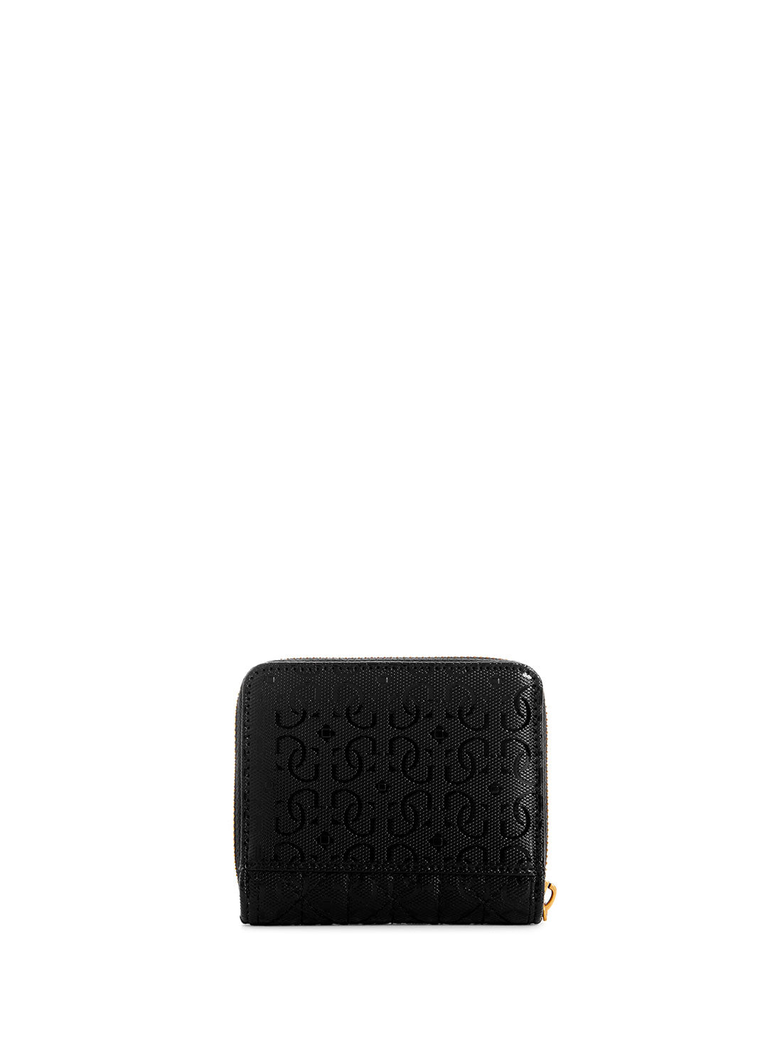 GUESS Women's Black Aveta Quilted Small Wallet GB898737 Back View