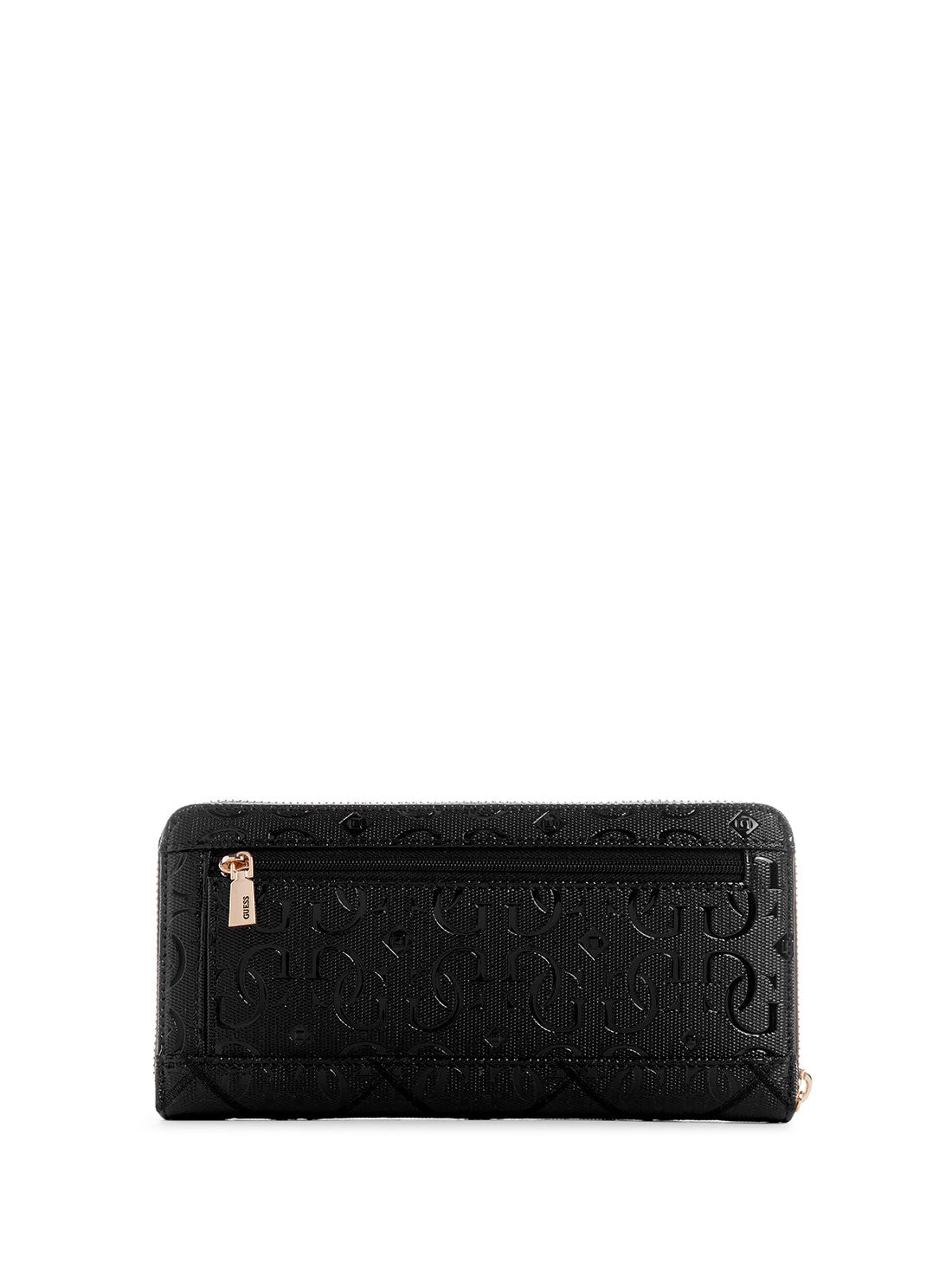 GUESS Women's Black Caddie Large Wallet GG878346 Back View