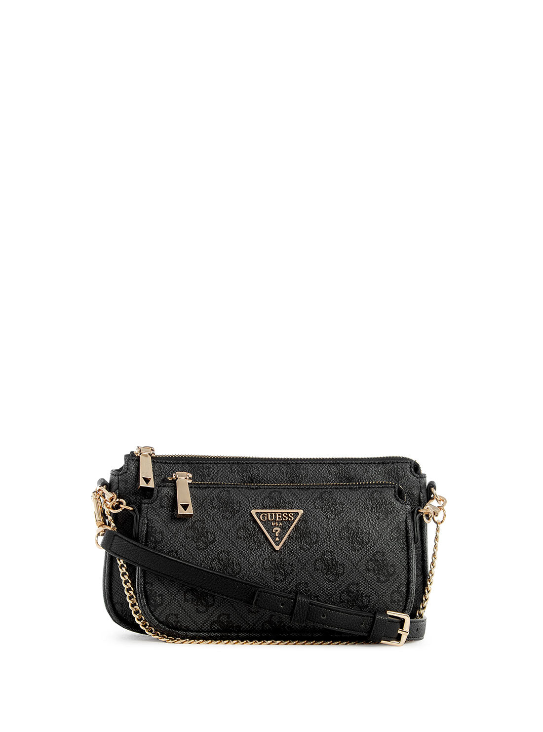 Coal Logo Noelle Double Crossbody Bag GUESS