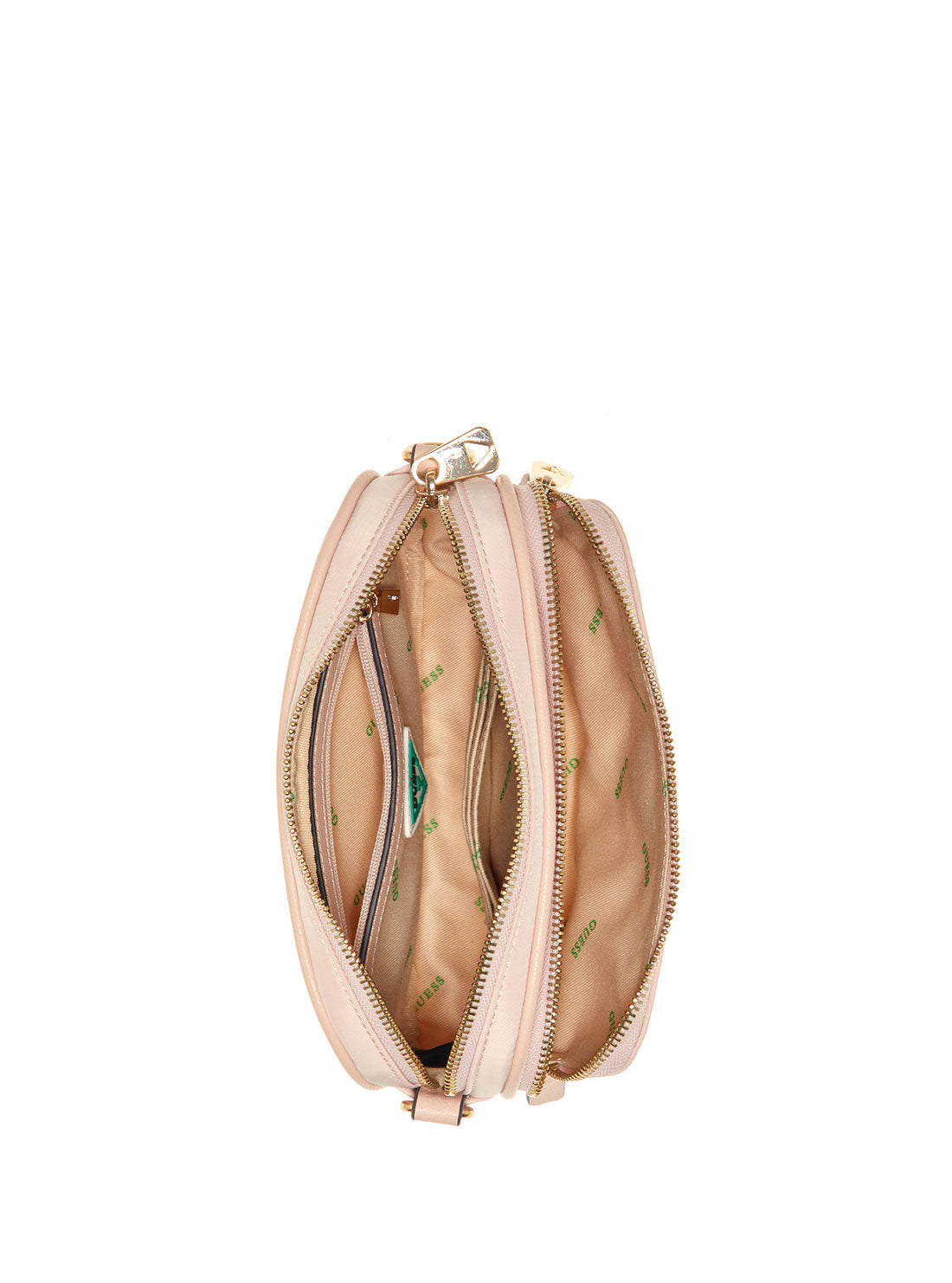 GUESS Women's Eco Pink Gemma Crossbody Bag EYG839572 Inside View